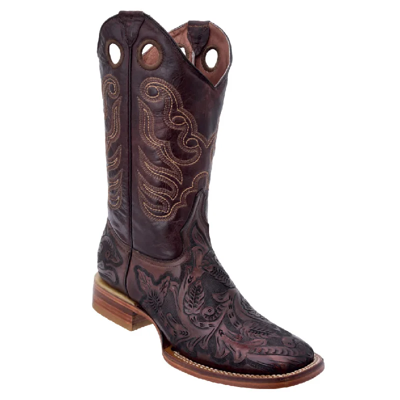 Alligator - print men's cowboy boots for a bold lookHand-Tooled Boots