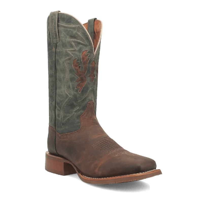 Men's western boots with a decorative concho belt and buckleDan Post Men's Jacob Leather Boot DP4949