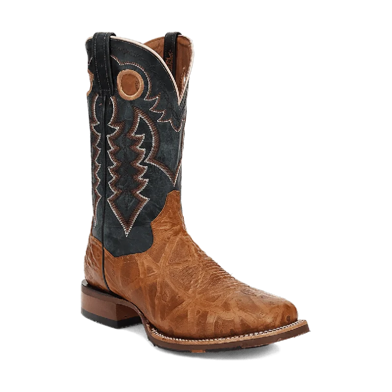 Men's western boots with a concho - studded strap and a pointed toeDan Post Men's Craven Leather Boot DP5016