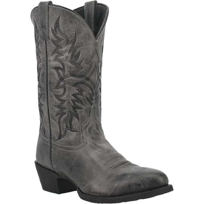 Men's western boots with a silver - toned hardware and accentsLaredo Men's Harding Leather Boot 68457