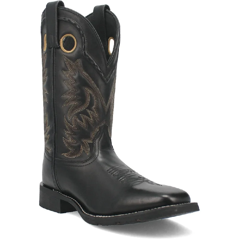 Men's western boots with a leather sole and a heel guardLaredo Men's Kane Leather Boot 7710