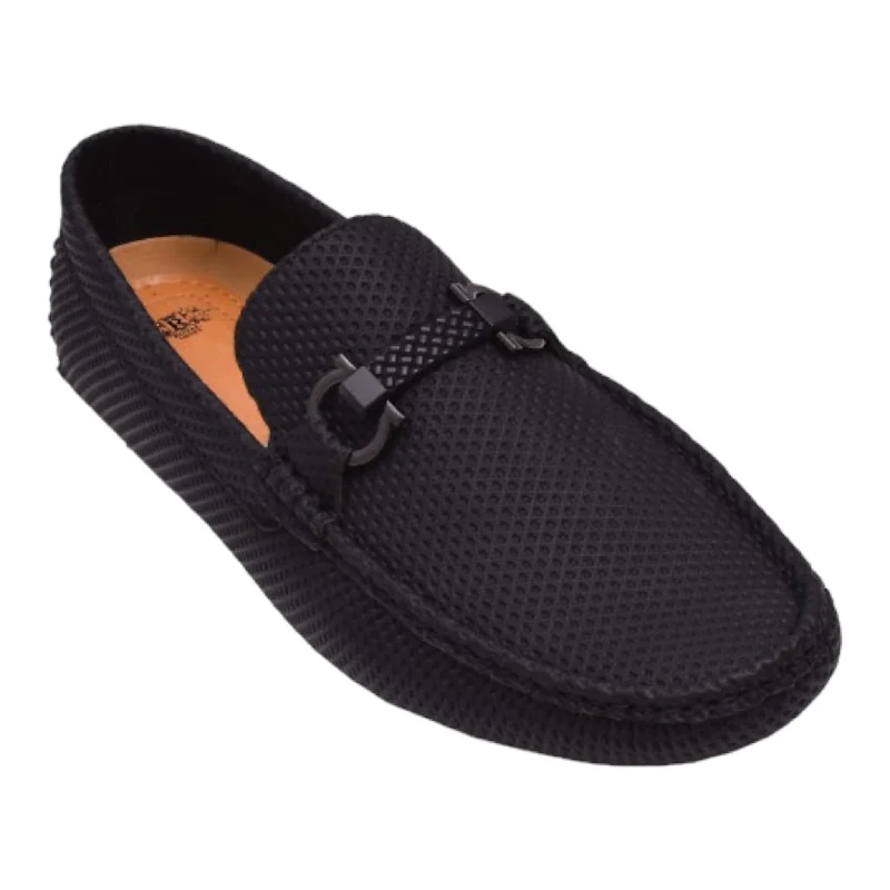 Men's casual shoes with a contrast sole colorROYAL SHOES: Moccasin Loafer MOC-163