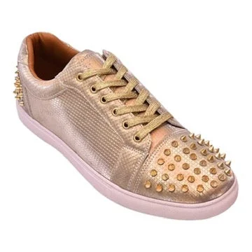 Men's casual shoes with a floral print for a unique styleROYAL SHOES: Spike Sneaker B-35